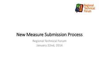 New Measure Submission Process