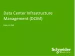 Data Center Infrastructure Management (DCIM) - slide 1