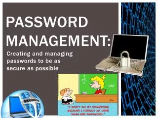 Password Management: