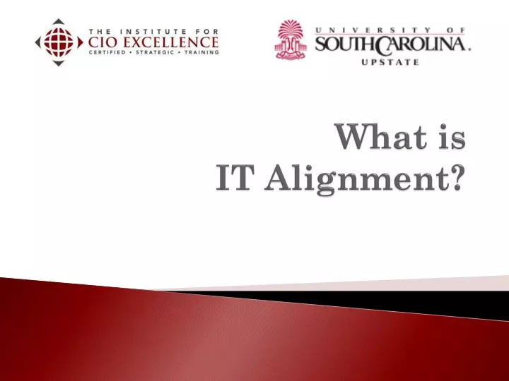 what is it alignment