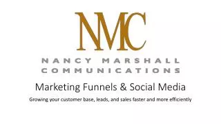 Marketing Funnels &amp; Social Media