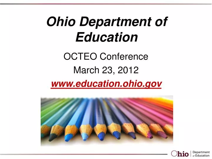 ohio department of education