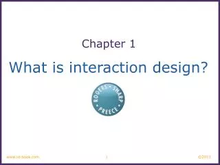What is interaction design?
