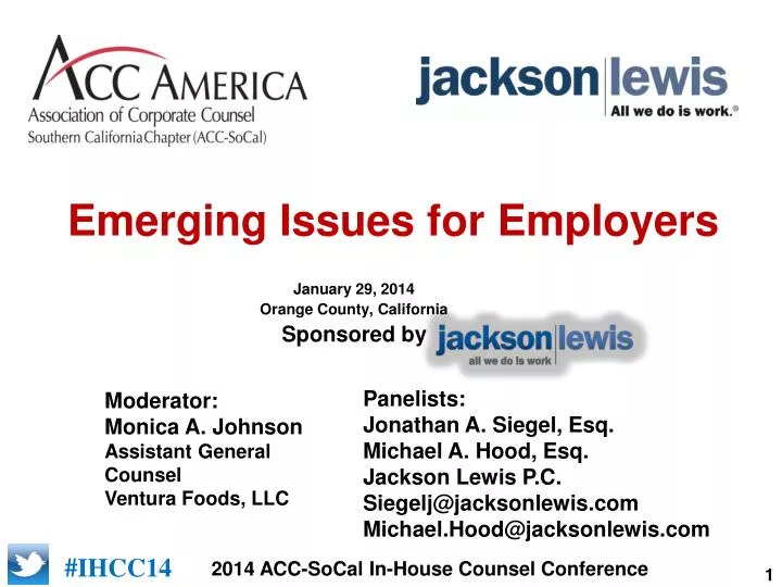 emerging issues for employers