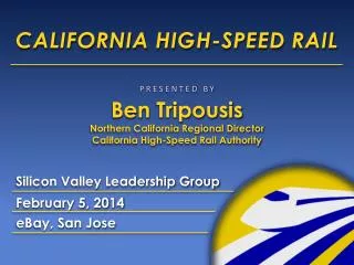 California high-speed Rail