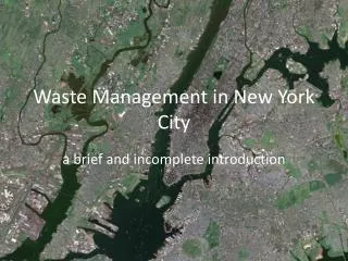 Waste Management in New York City