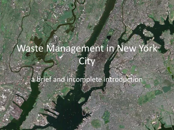 waste management in new york city