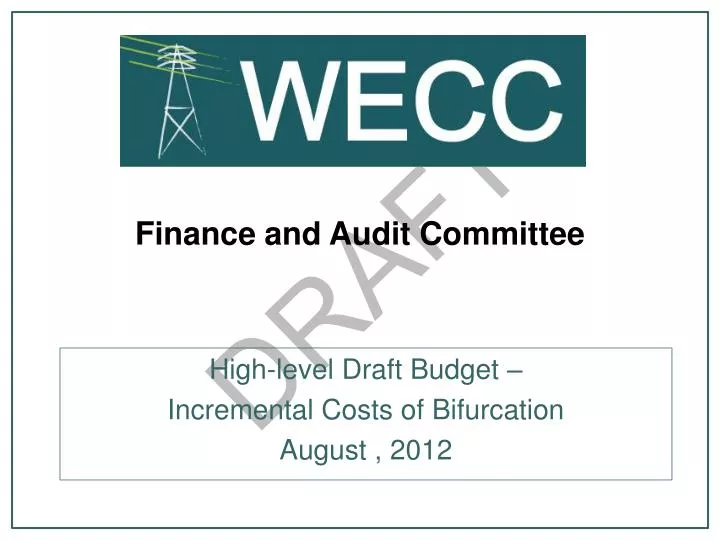 finance and audit committee