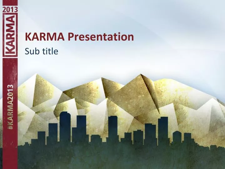 karma presentation