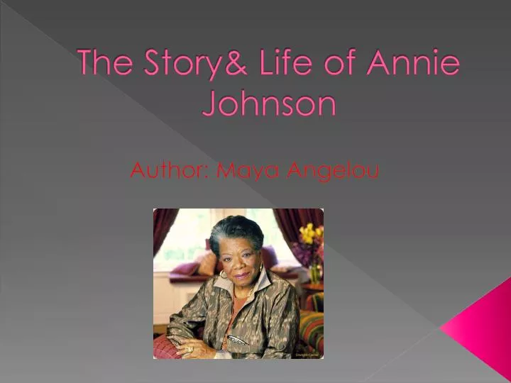 the story life of annie johnson