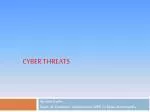 Cyber Threats - slide 1