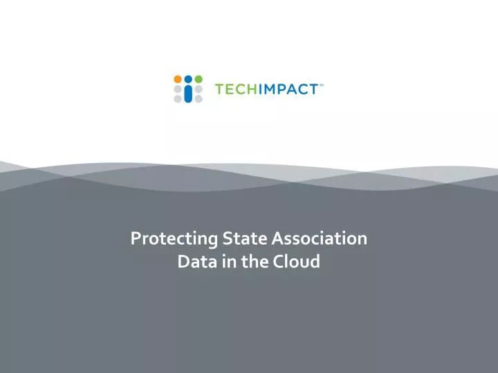 protecting state association data in the cloud