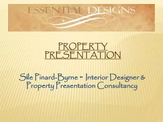 PROPERTY PRESENTATION