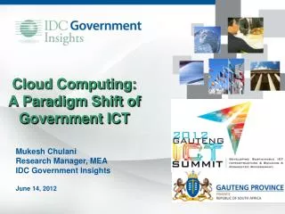 Cloud Computing: A Paradigm Shift of Government ICT