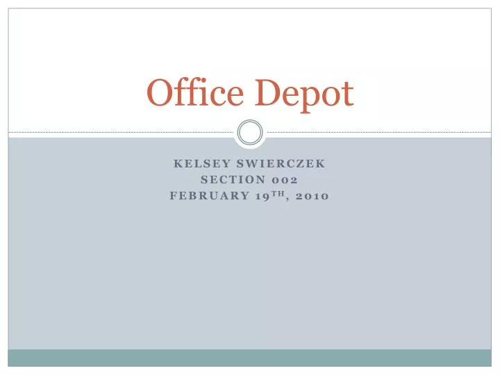 office depot