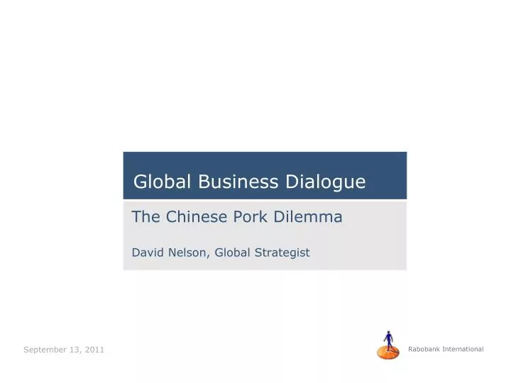 global business dialogue