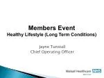 Jayne Tunstall Chief Operating Officer - slide 1