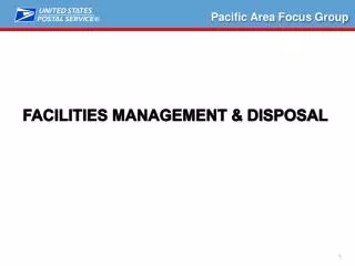 Facilities management &amp; Disposal