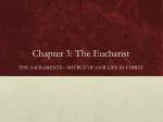 Chapter 3: The Eucharist - slide 1