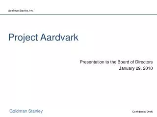 Project Aardvark
