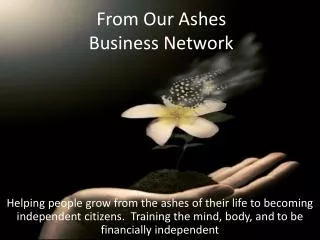 From Our Ashes Business Network