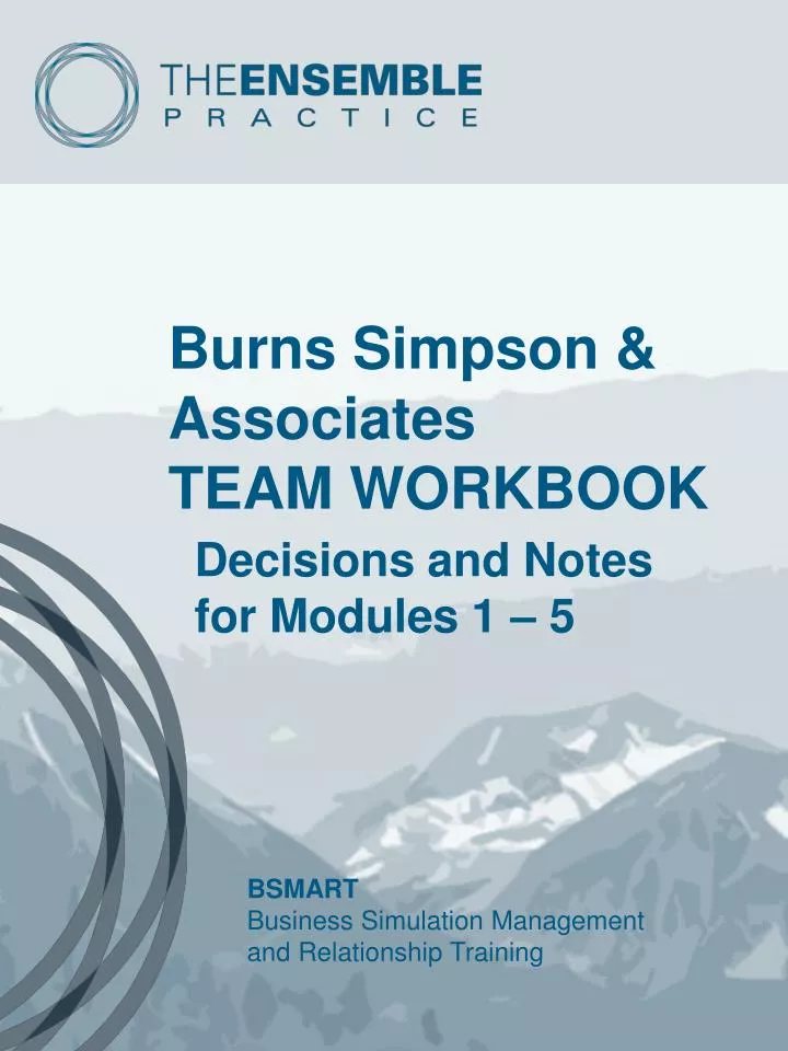 burns simpson associates team workbook