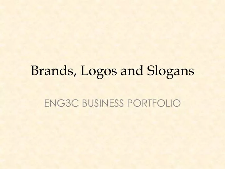 brands logos and slogans