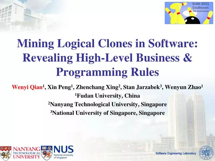 mining logical clones in software revealing high level business programming rules