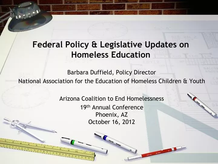 federal policy legislative updates on homeless education