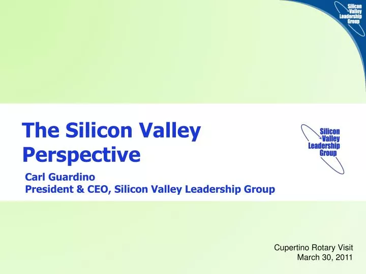 the silicon valley perspective