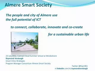 Almere Smart Society