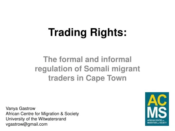 trading rights