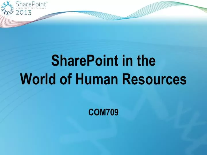 sharepoint in the world of human resources com709