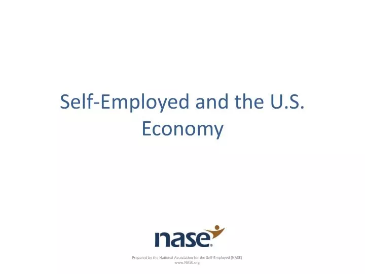 self employed and the u s economy