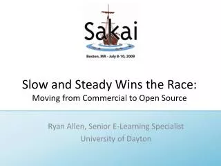 Slow and Steady Wins the Race: Moving from Commercial to Open Source