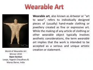 Wearable Art