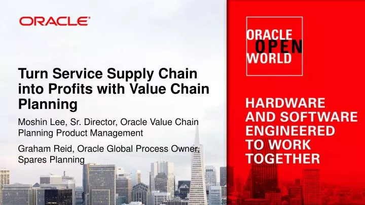 turn service supply chain into profits with value chain planning