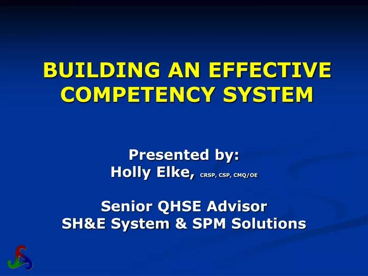 building an effective competency system