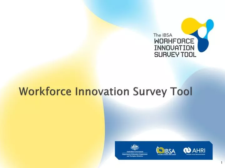 workforce innovation survey tool