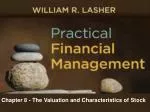 Chapter 8 - The Valuation and Characteristics of Stock - slide 1