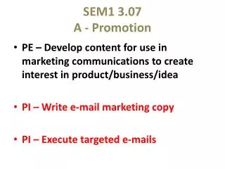 sem1 3 07 a promotion