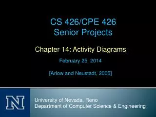 Chapter 14: Activity Diagrams