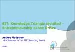 Anders Flodstrom Vice Chairman of the EIT Governing Board - slide 1