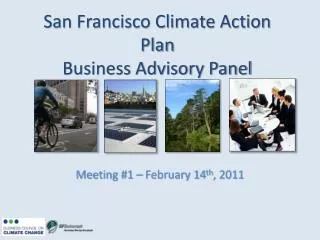 San Francisco Climate Action Plan Business Advisory Panel