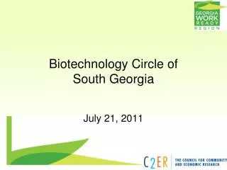 Biotechnology Circle of South Georgia