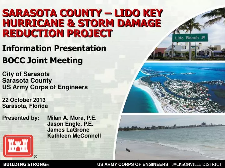 sarasota county lido key hurricane storm damage reduction project