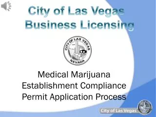 Medical Marijuana Establishment Compliance Permit Application Process