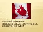 The Historical and Constitutional Context of Education - slide 1