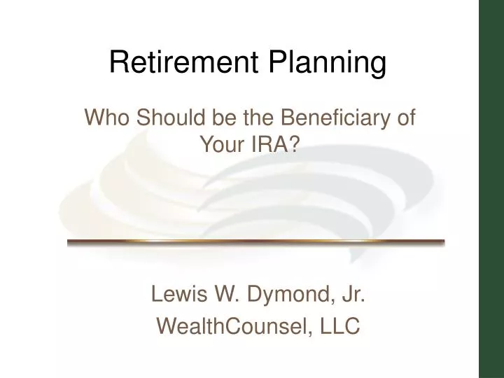 retirement planning