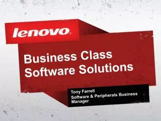 Business Class Software Solutions